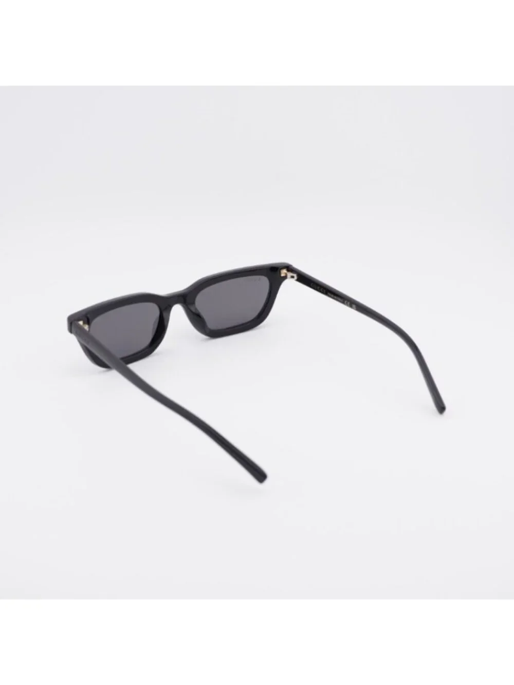 Gucci GG1944S 001 Sunglasses Black Rectangle Frame, Grey Lenses